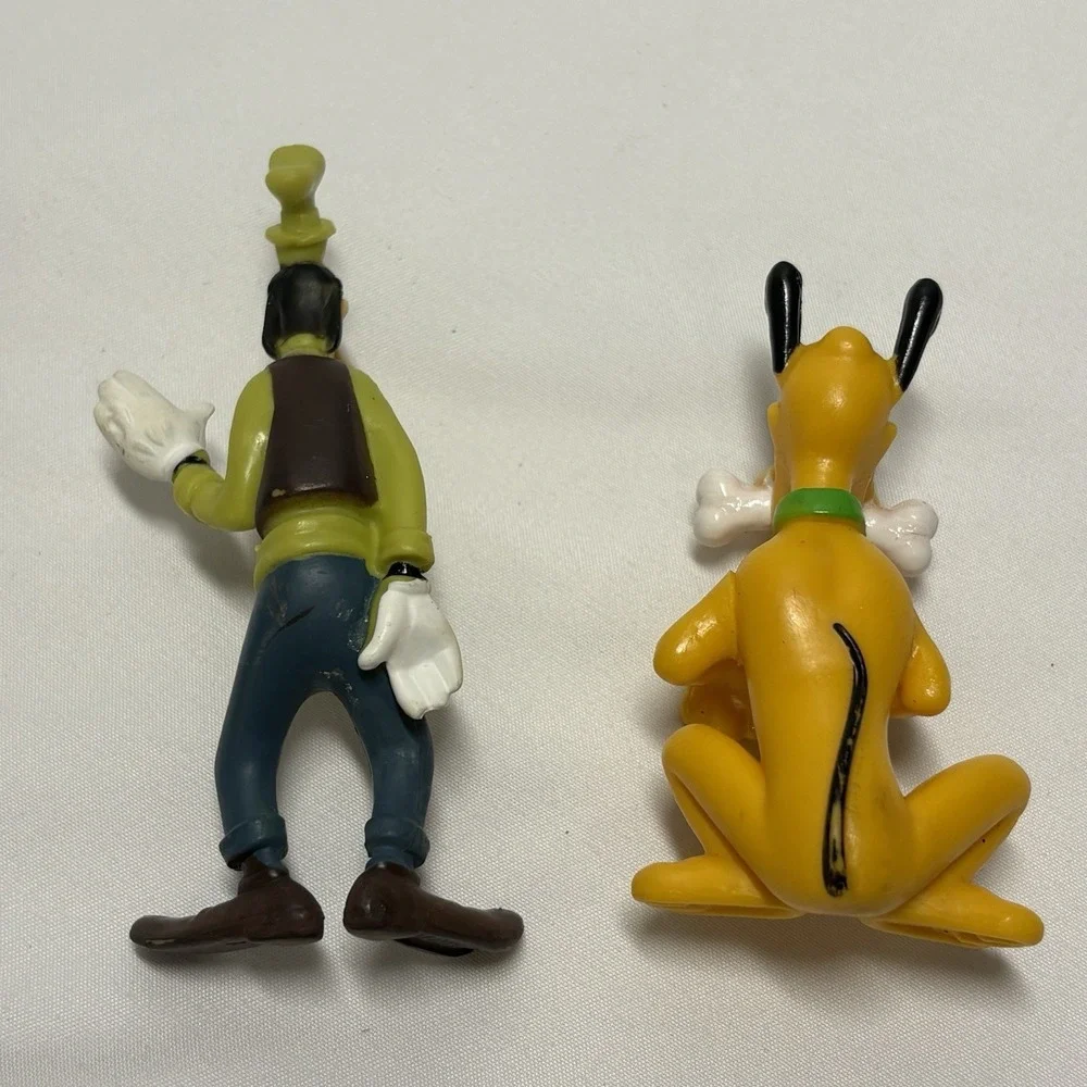 Disney Character Figurines Set Of 7 Mickey (x2) Minnie Donald Goofy Pluto Pirate